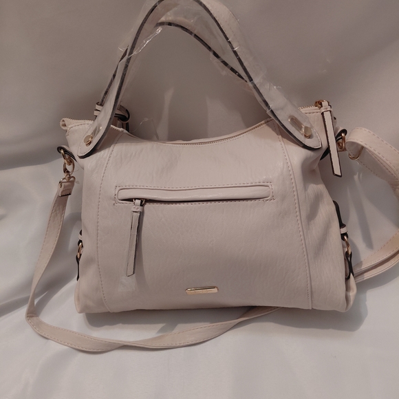 Jessica Simpson Cream Shoulder Bag - Picture 4 of 5